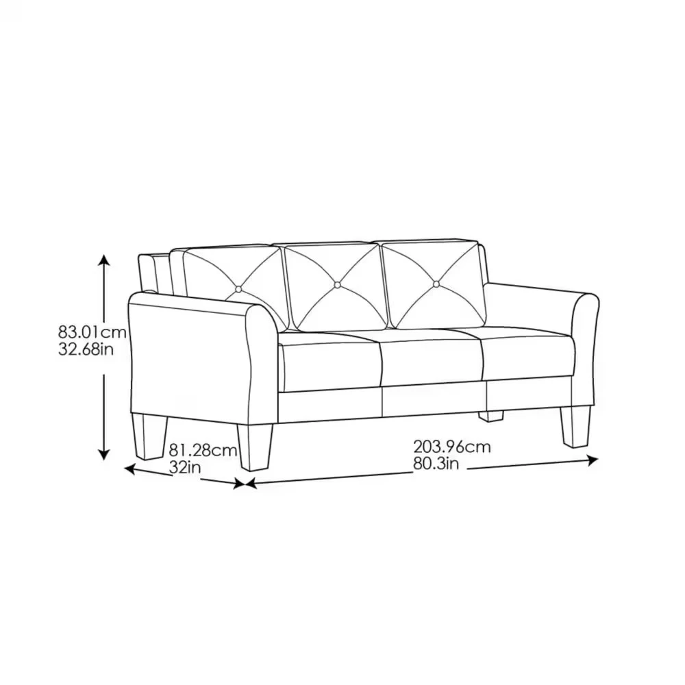 Wayfair Black Couch - photo 5