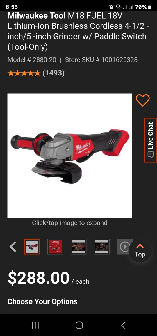 BRAND NEW Milwaukee M18 FUEL 4-1/2-Inch Grinder - photo 5