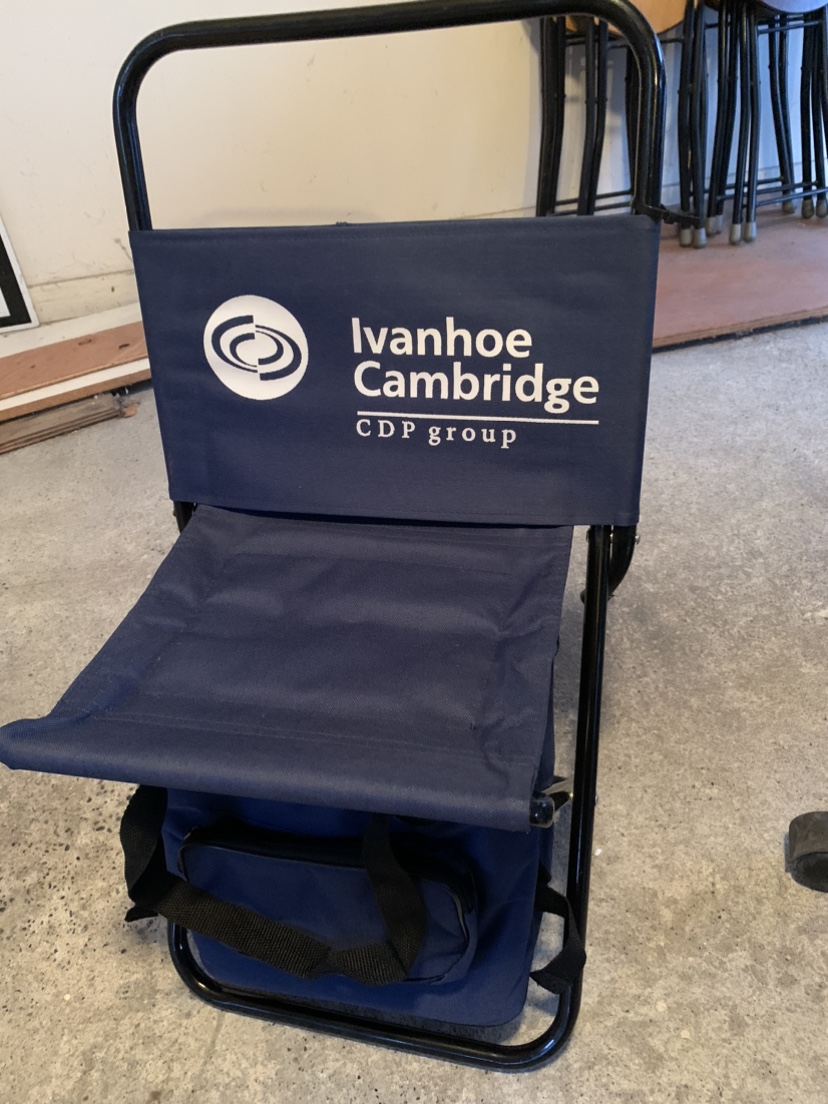 Mini camping chair with bag