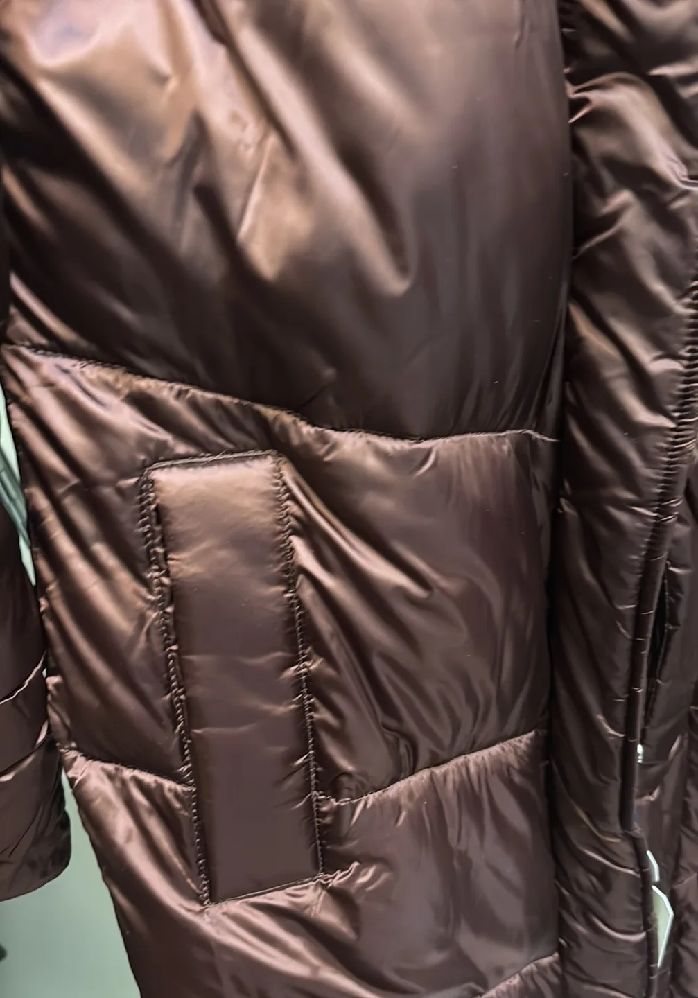 Abercrombie & Fitch Long Puffer Jacket image indicator(5)