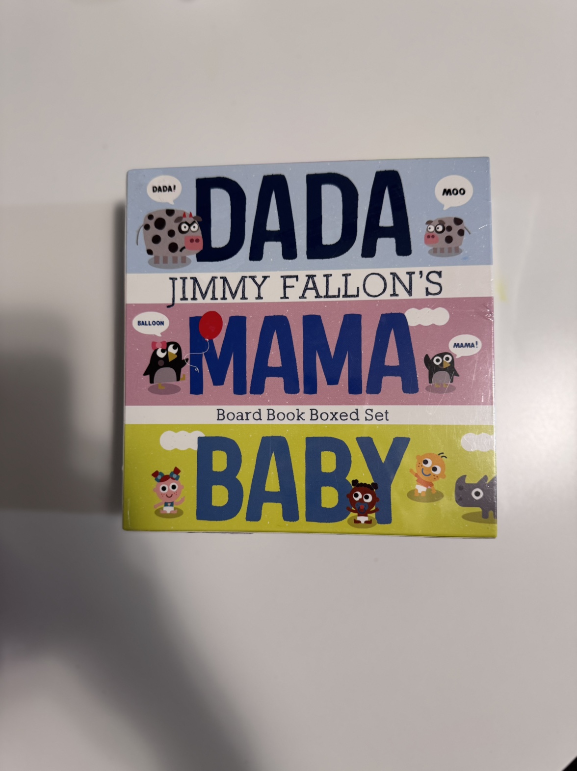 Jimmy Fallon's Dada, Mama and Baby Board Book Set