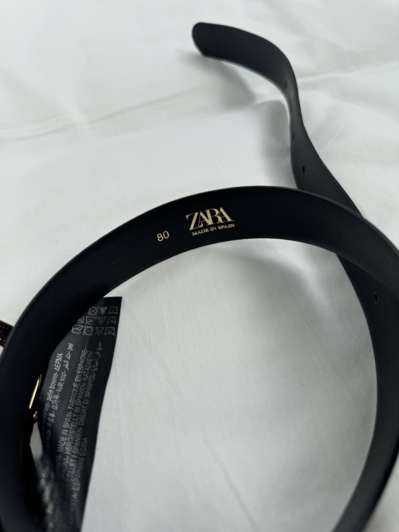 Zara black belt - photo 4