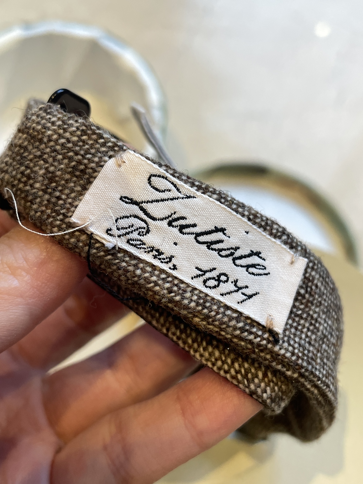 Brand New Lutiste Paris 1871 Brown Bow Tie - photo 4