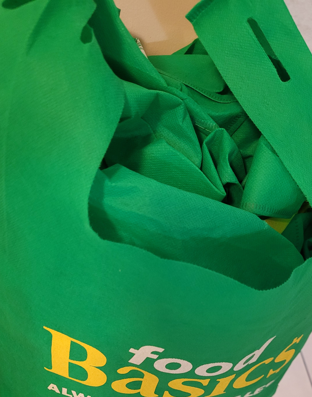 #Freecycle  Food Basics Grocery Bag