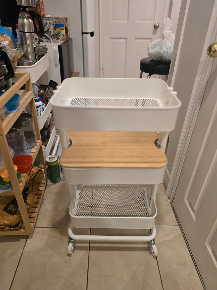 🛒 IKEA ÅSKOG Utility Cart and HÖGSMA Chopping Board Combo! ♥️ thumbnail