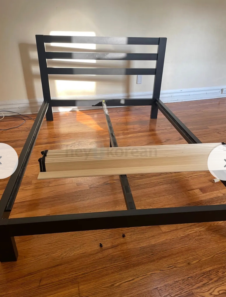 Full Size Metal Bed Frame - photo 2