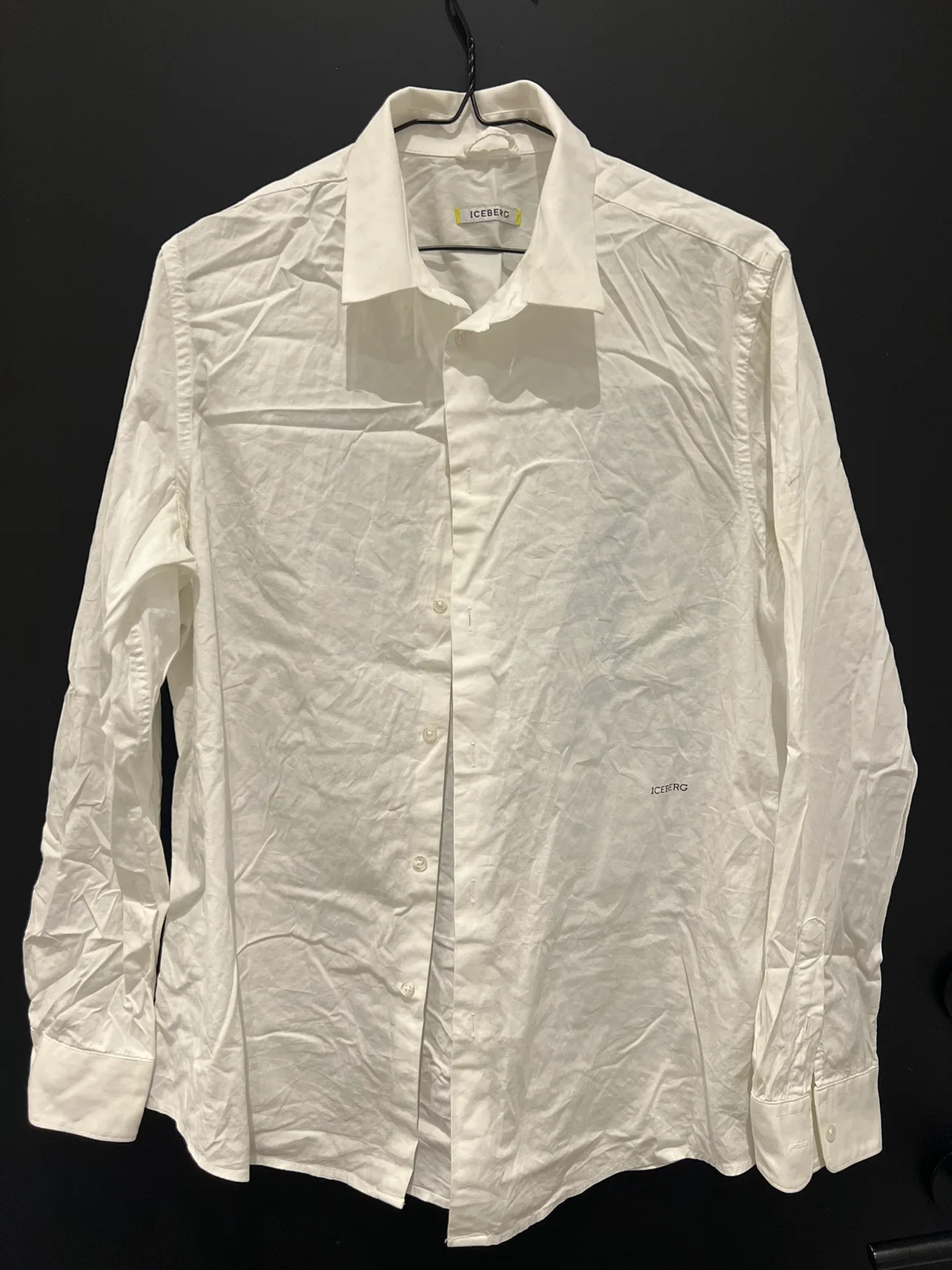 Iceberg Men's White Long Sleeve Shirt thumbnail