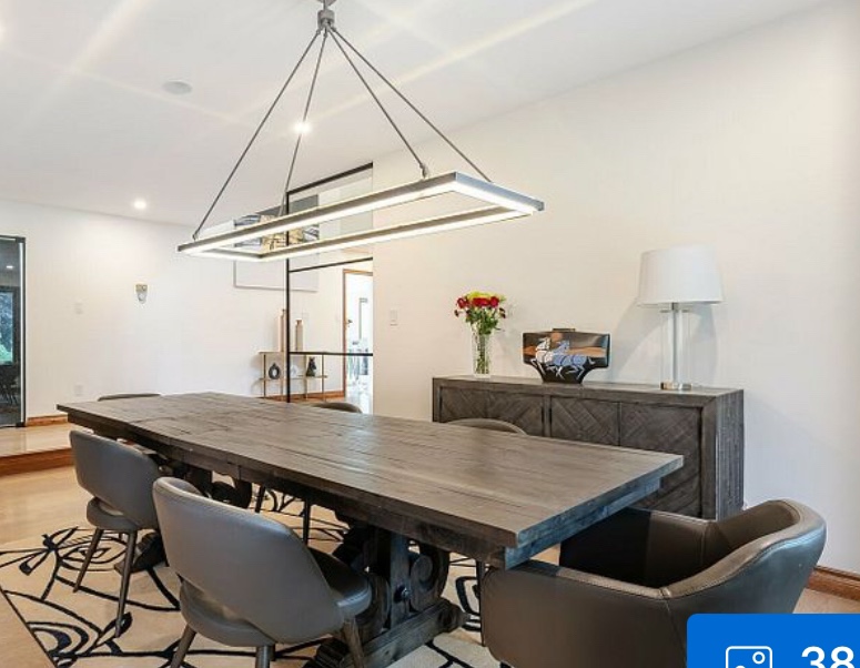 Large Wooden Dining Table
