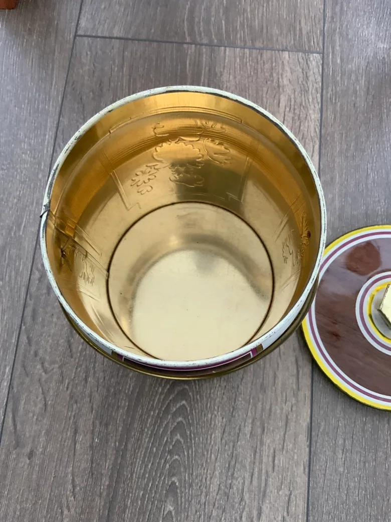 Vintage Metal Candy Jar image indicator(3)