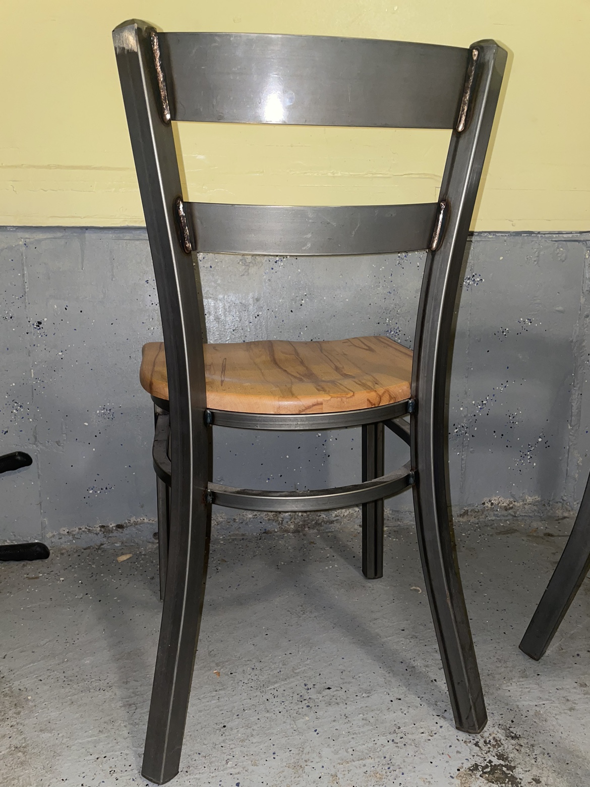 Metal and Wood Dining Chairs - photo 2