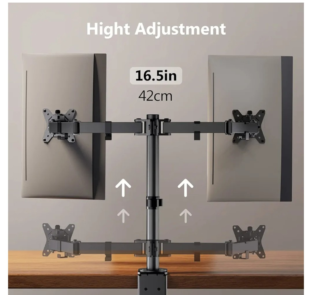 Dual Monitor Desk Mount