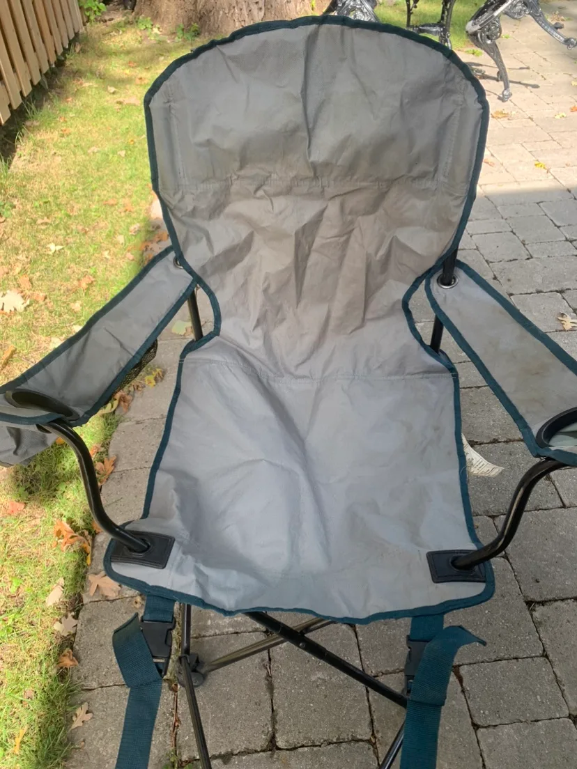 Folding Camping Chair with foot rest image indicator(3)