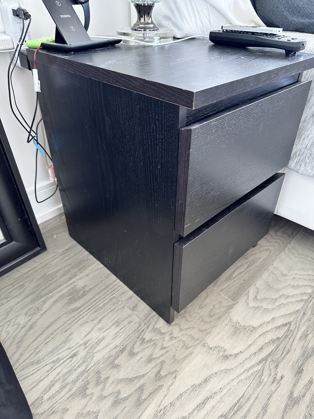 Black Nightstand - photo 2