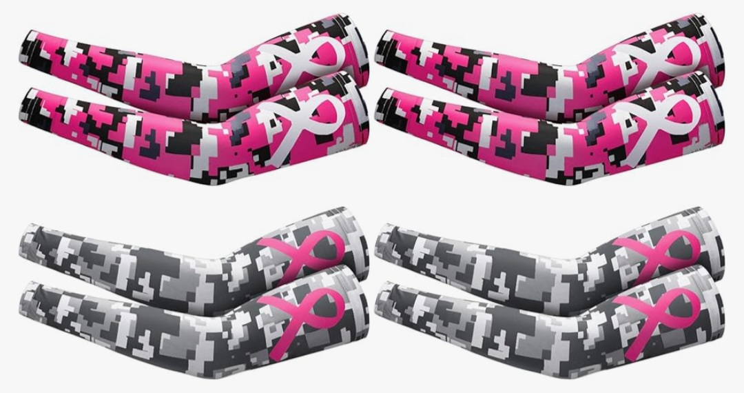 Breast Cancer Awareness compression arm sleeves - photo 2