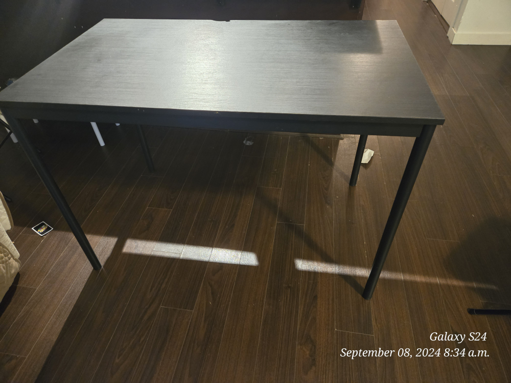 Ikea Black Desk