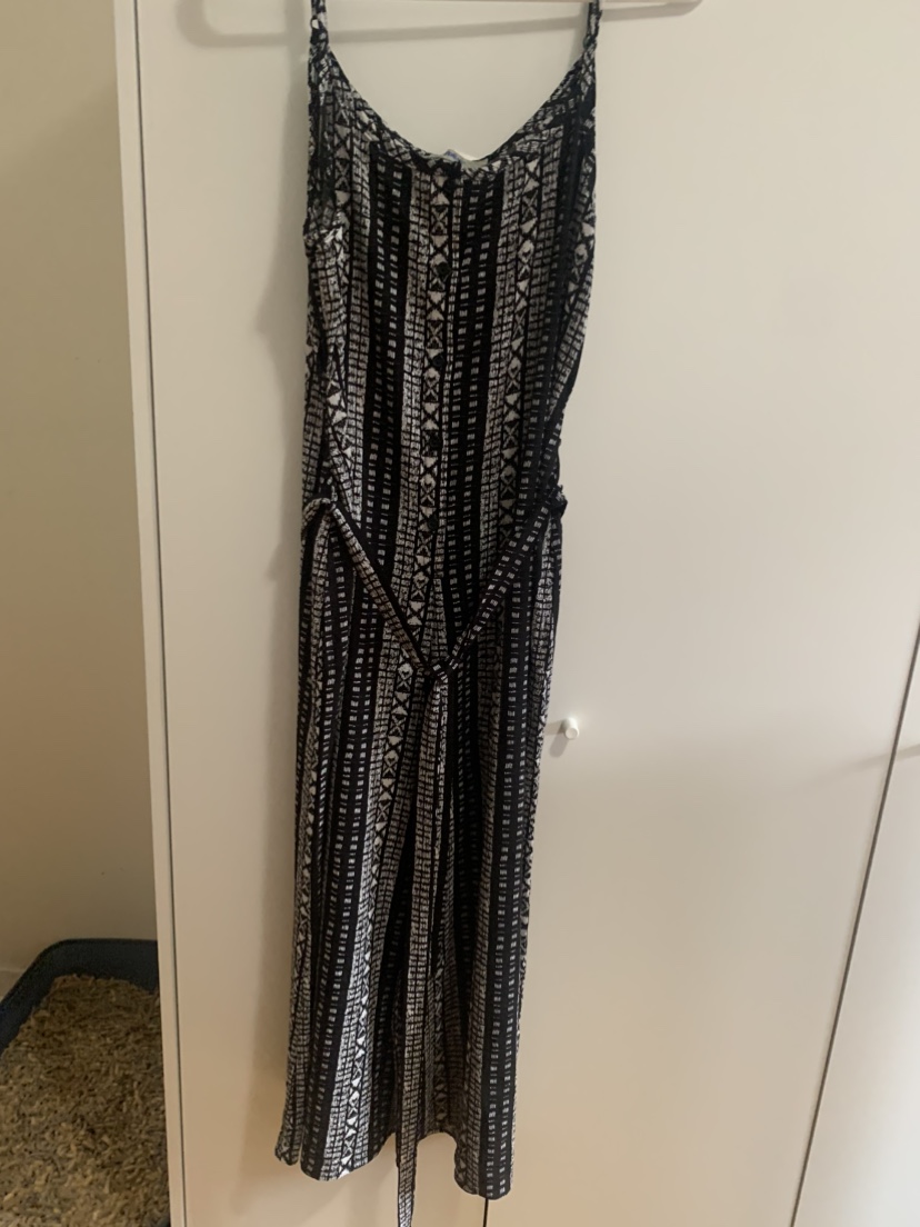 Black and White Patterned Jumpsuit #freecycle - photo 3