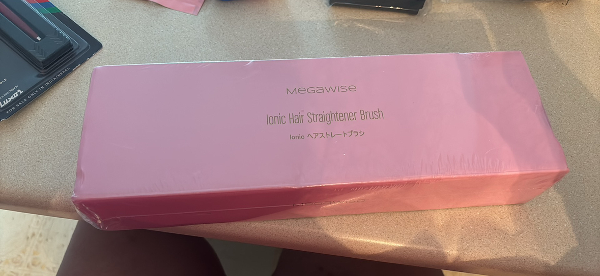 Hair straightening brush - photo 2