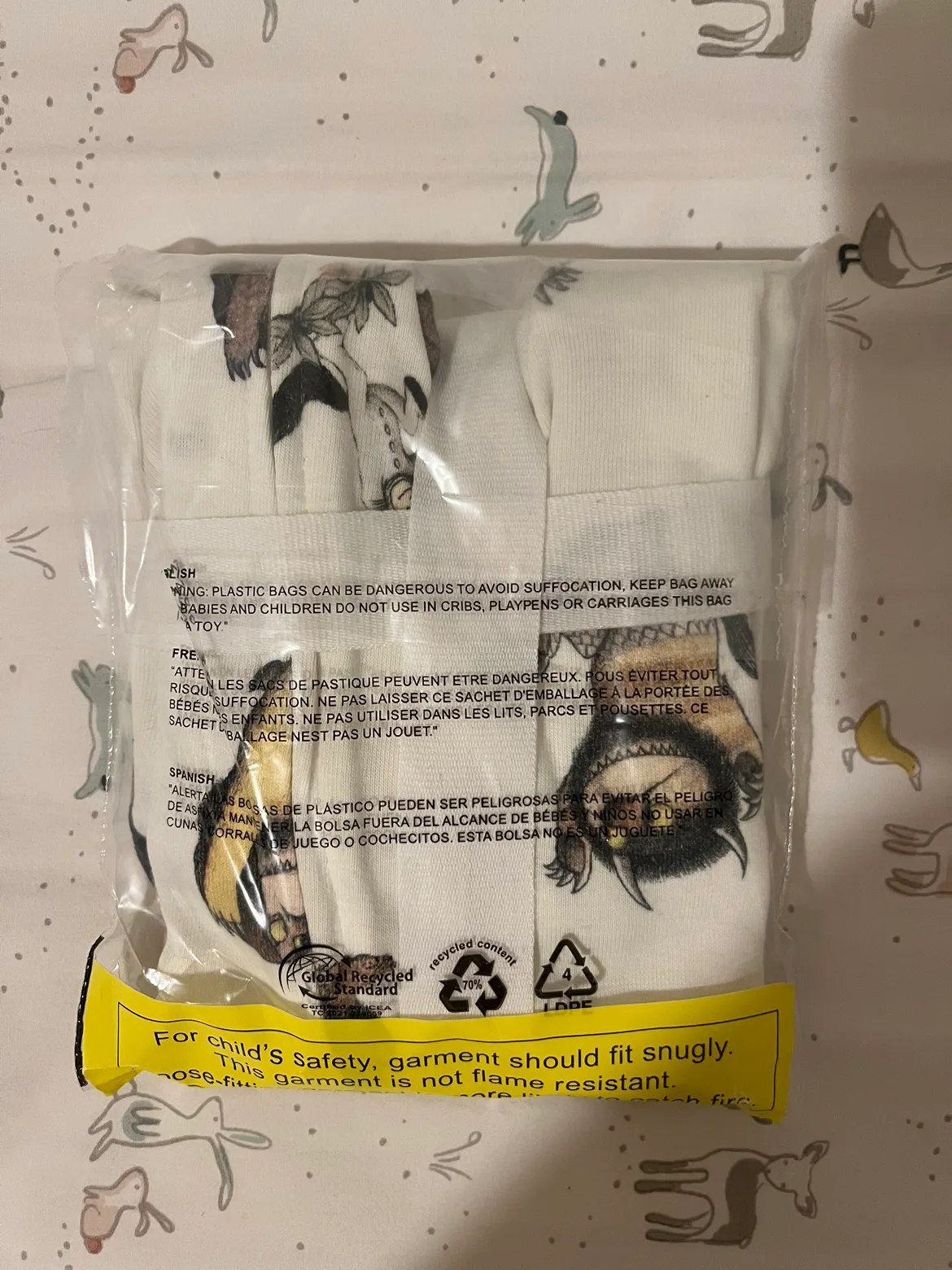 Brand New Where the Wild Things Are Baby Onesie PJ image indicator(4)