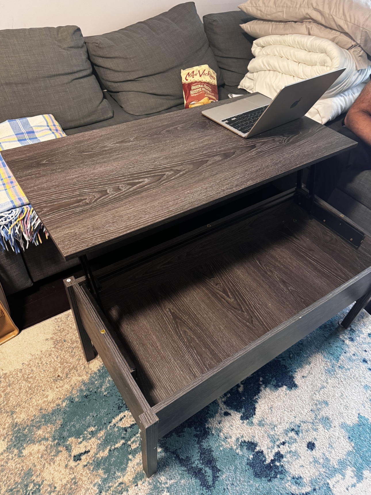 Lift Top Coffee Table with storage - photo 3