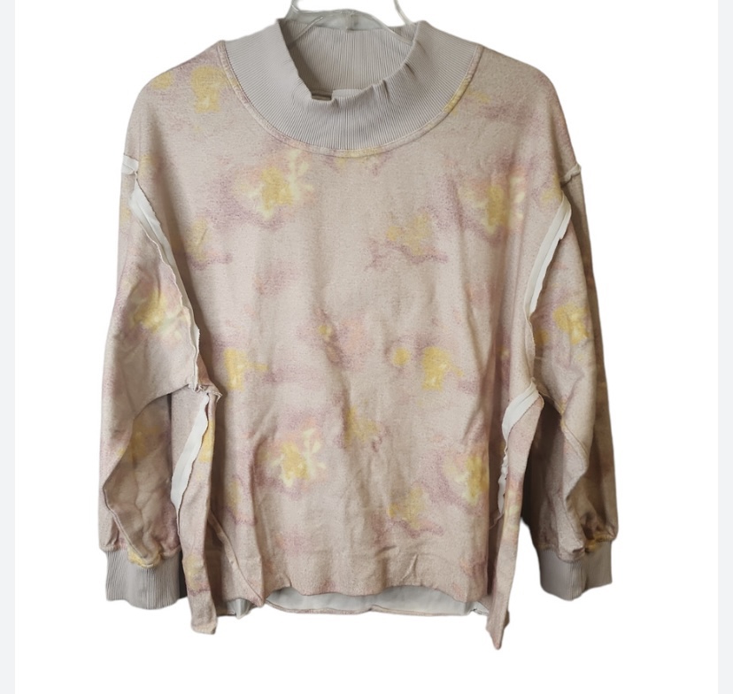 Urban Outfitters Tie Dye Mock Neck Sweatshirt