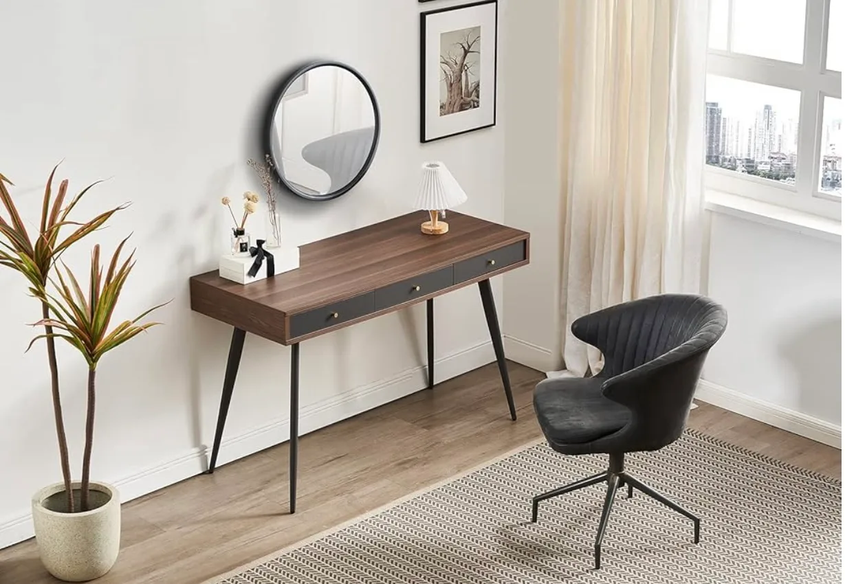 NEW! Writing Desk with Drawers image indicator(2)