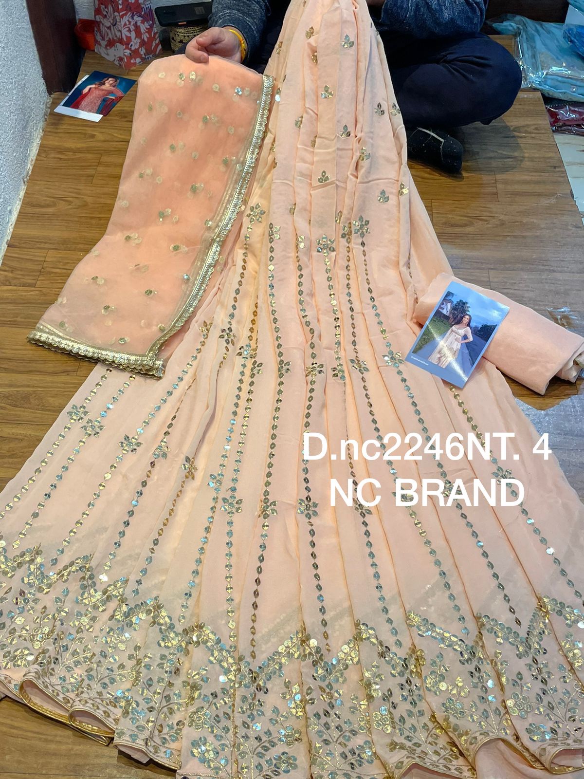 Unstitched Punjabi suit - photo 5