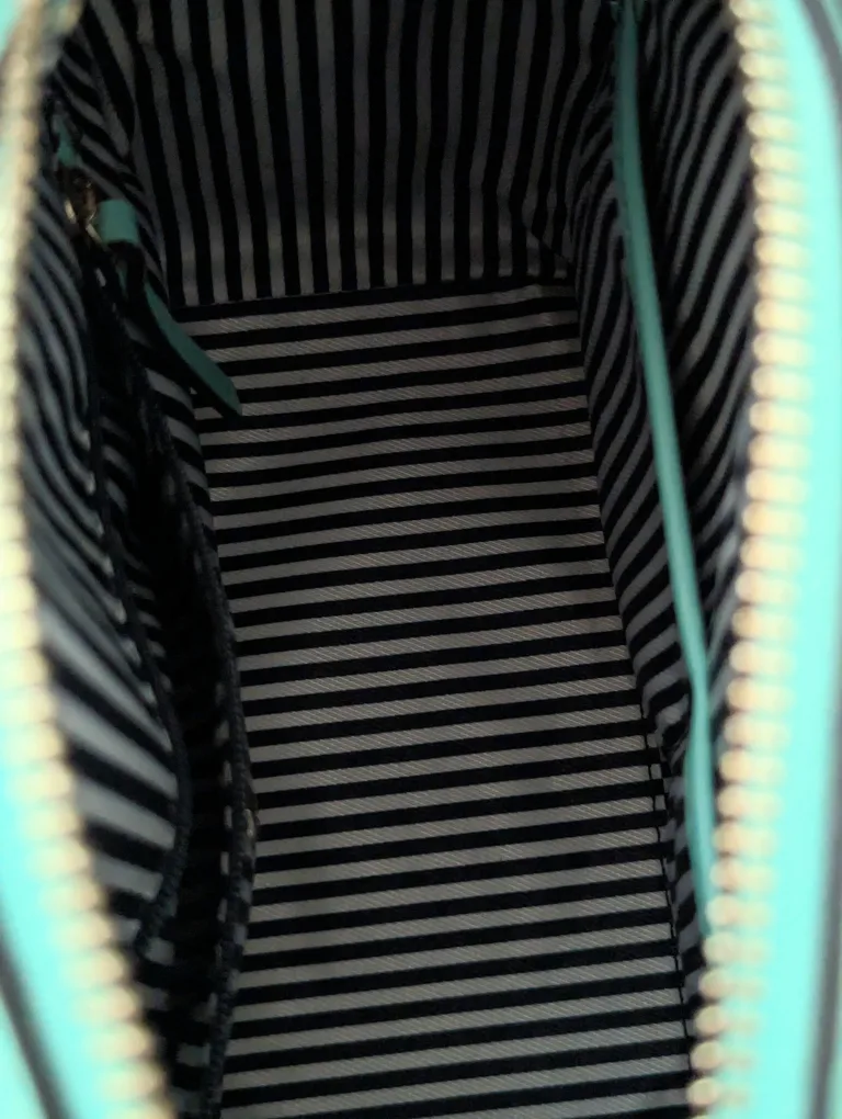 LIKE NEW Kate Spade crossbody purse in turquoise image indicator(8)