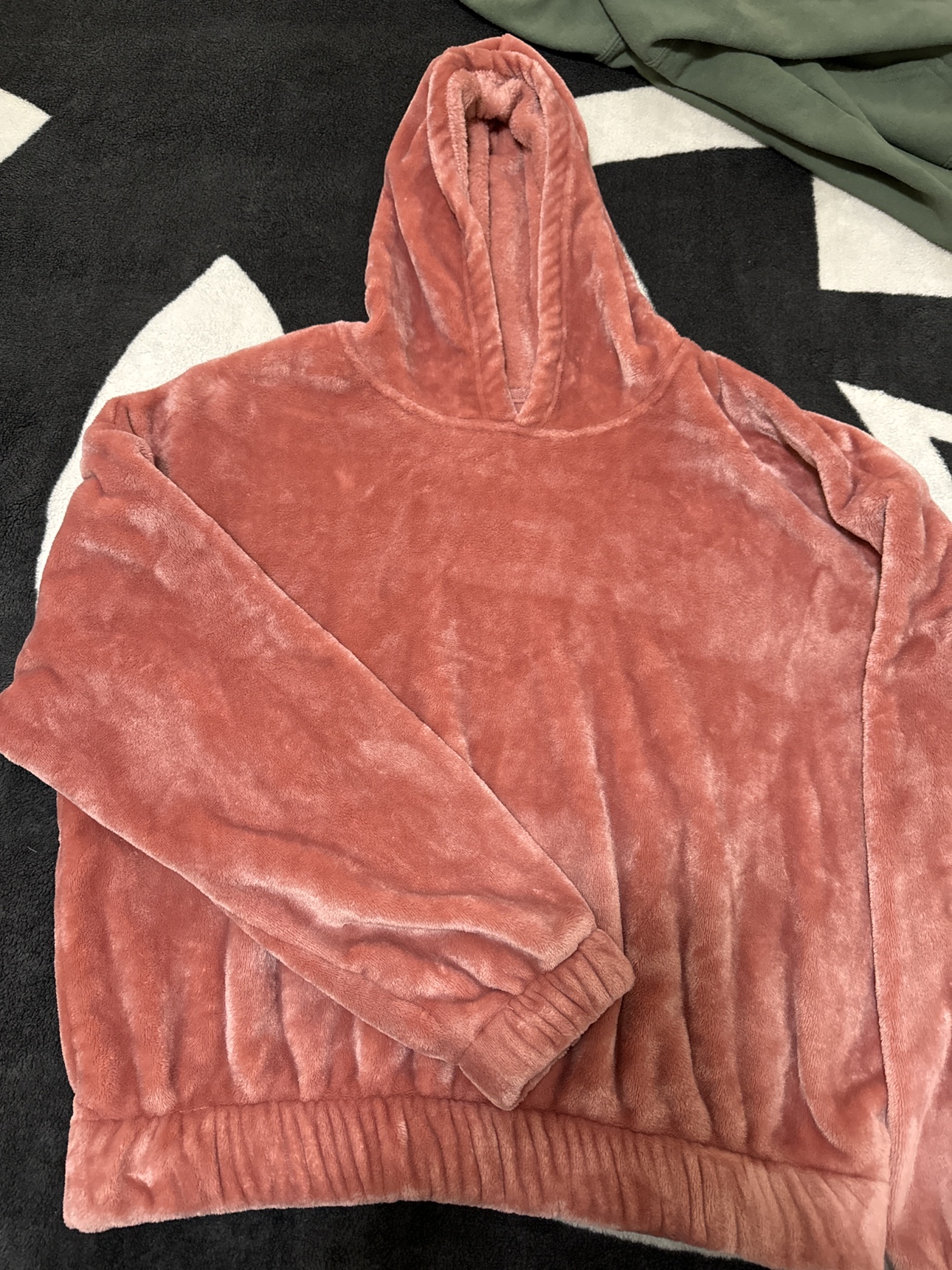 Ardene Pink Fleece Hoodie