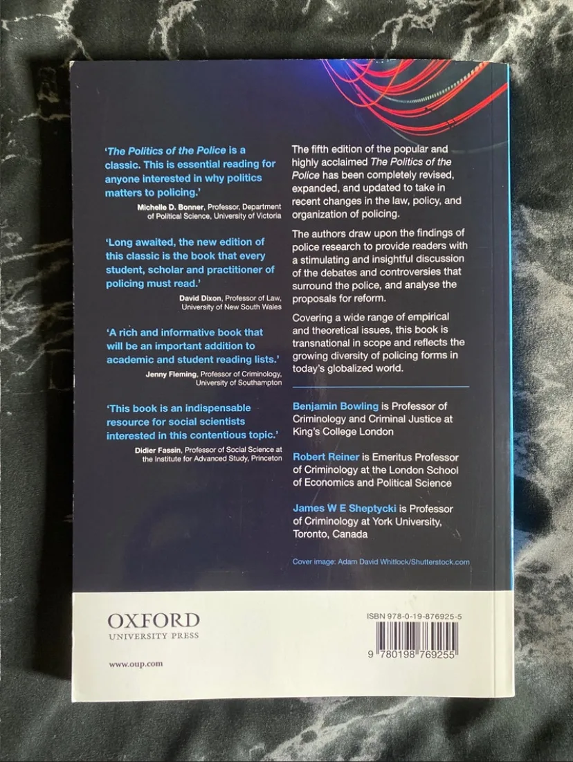 The Politics of the Police 5th Edition image indicator(2)