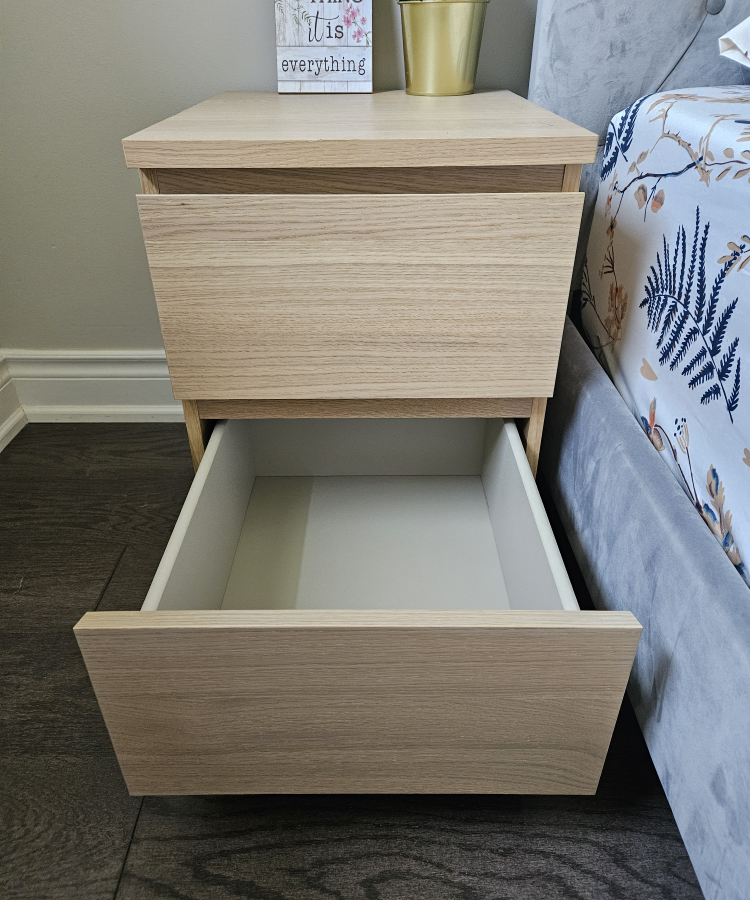 A Two Drawer Nightstand - photo 4