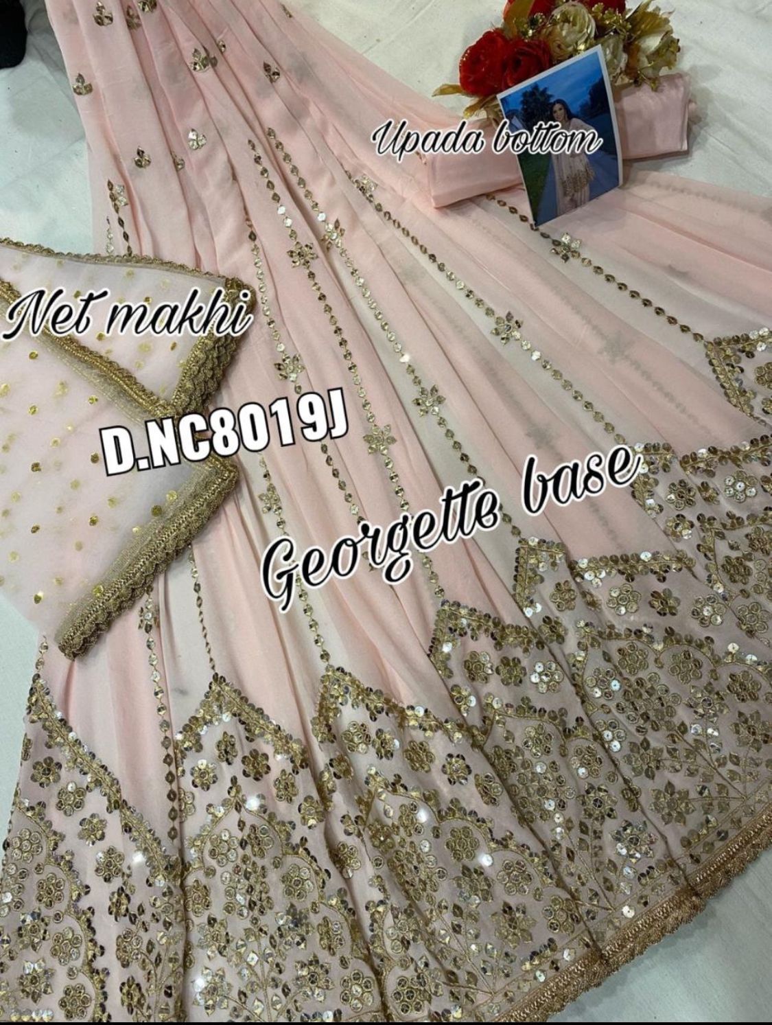 Unstitched Punjabi suit