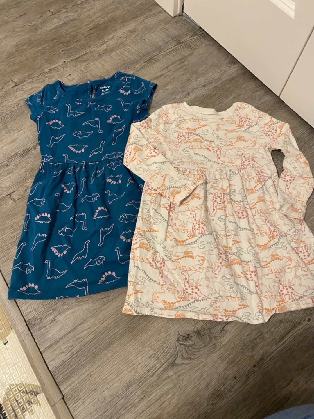 Dinosaur Dresses - 4T