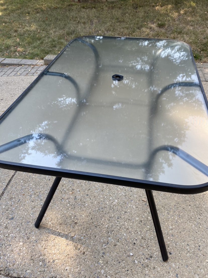 Glass Patio Table - photo 2