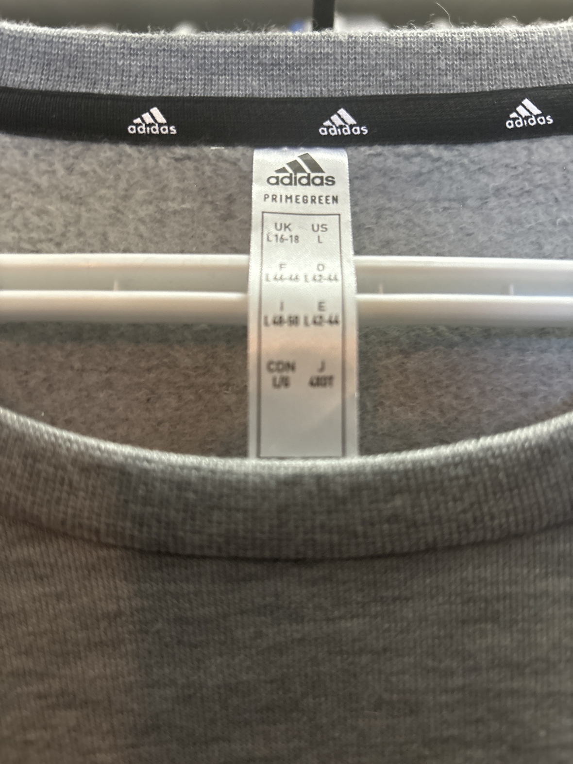 Adidas Primegreen Long Sleeve Crew Neck - photo 2