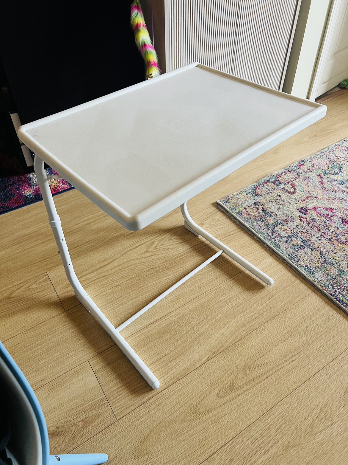 White Laptop Table