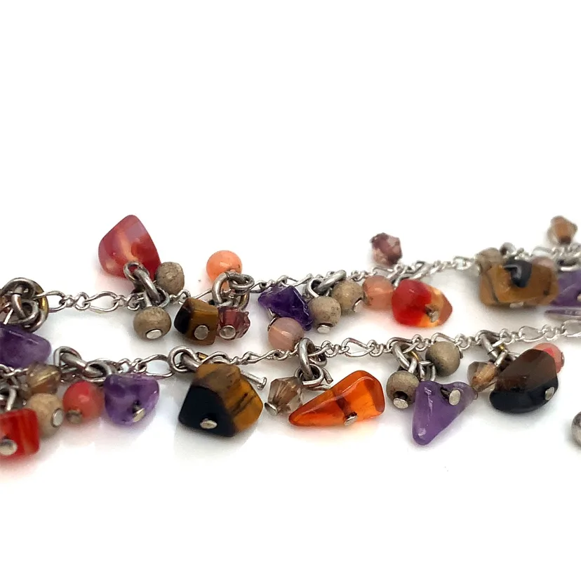 Avon Multi Gemstone Charm anklet image indicator(3)