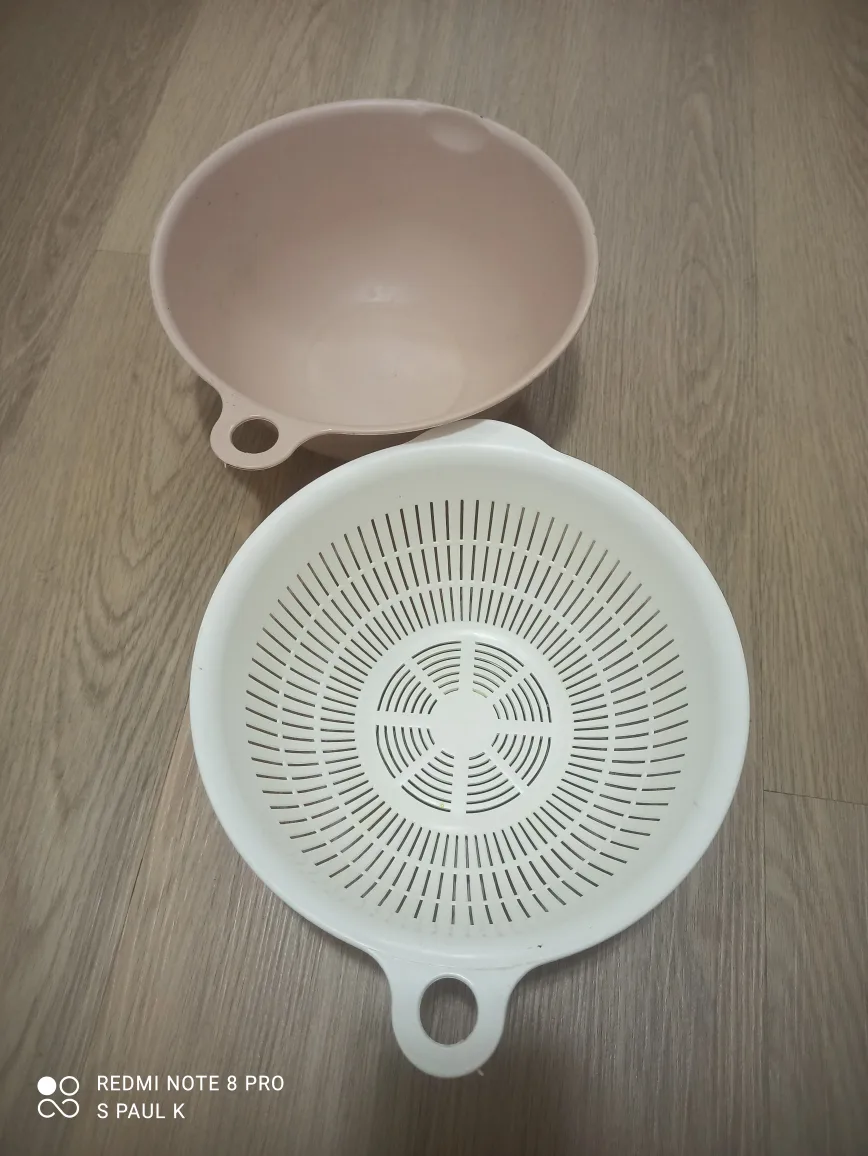 URGENT! 3 items : Colander Set of 2 + 1 New oil splatter screen image indicator(4)