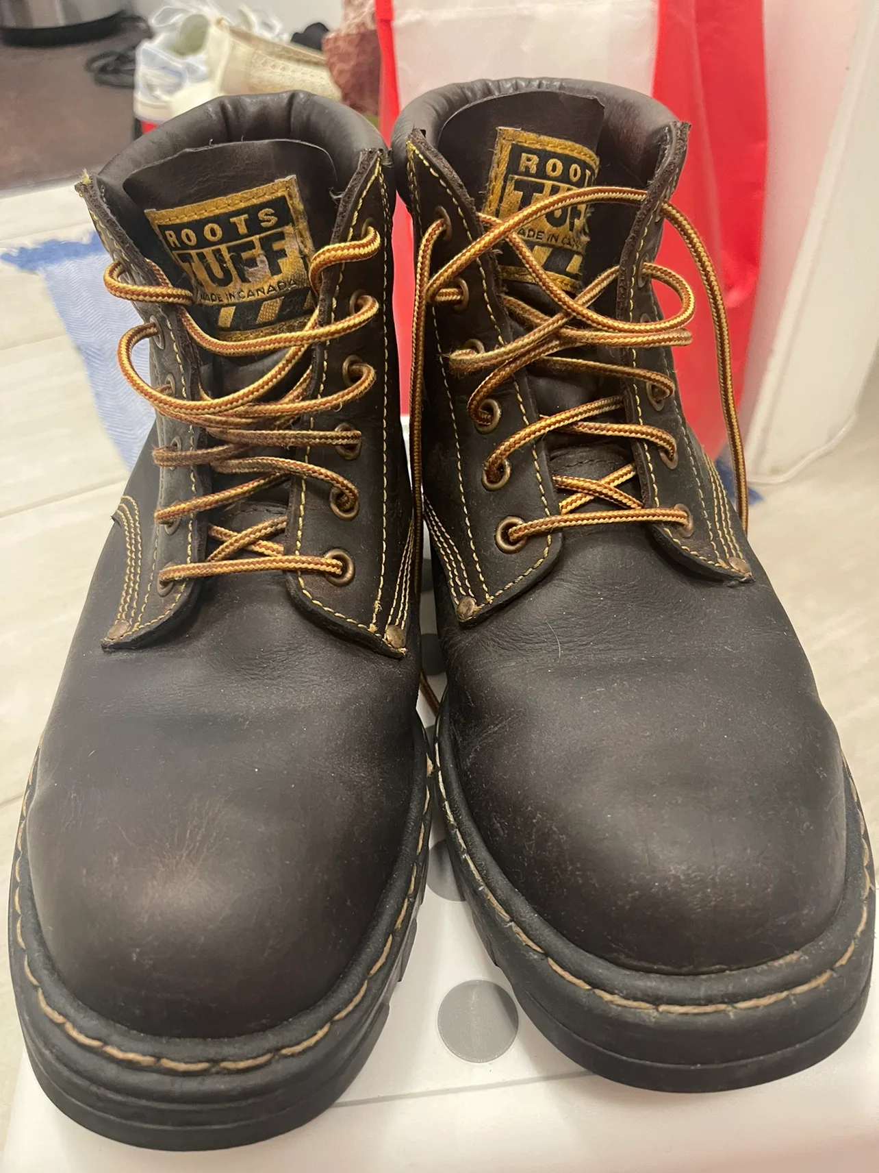 Roots Leather Boots men 10.5 image indicator(2)