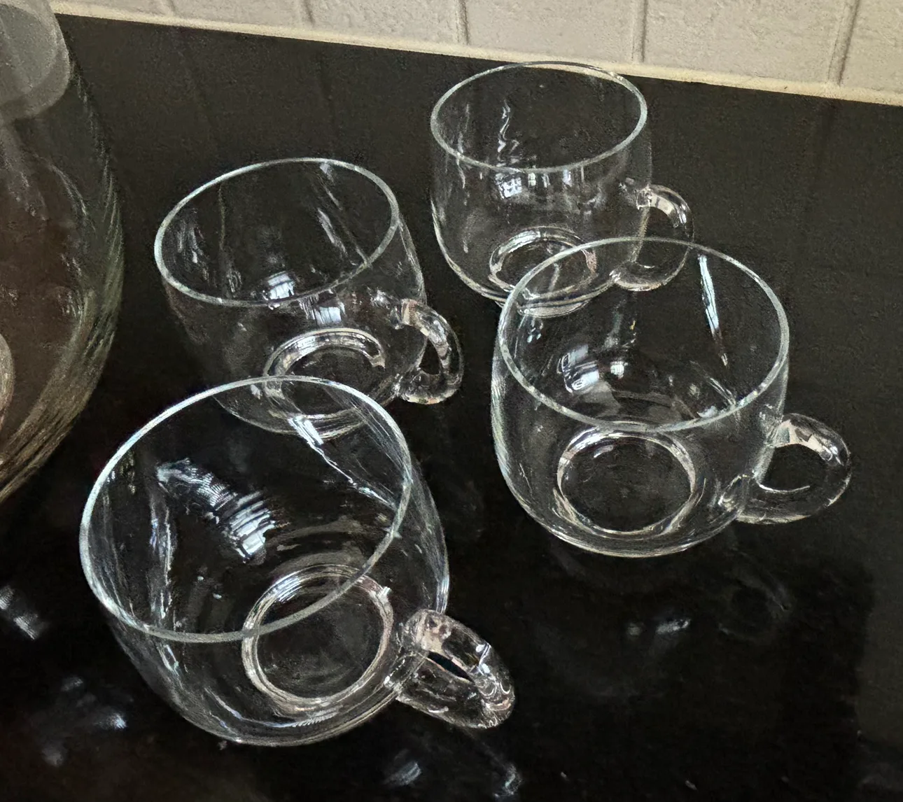 10 piece Glass Punch Bowl Set ❤️ image indicator(3)