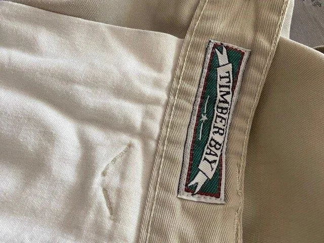 Men's Beige Shorts cuffed size 34 image indicator(6)