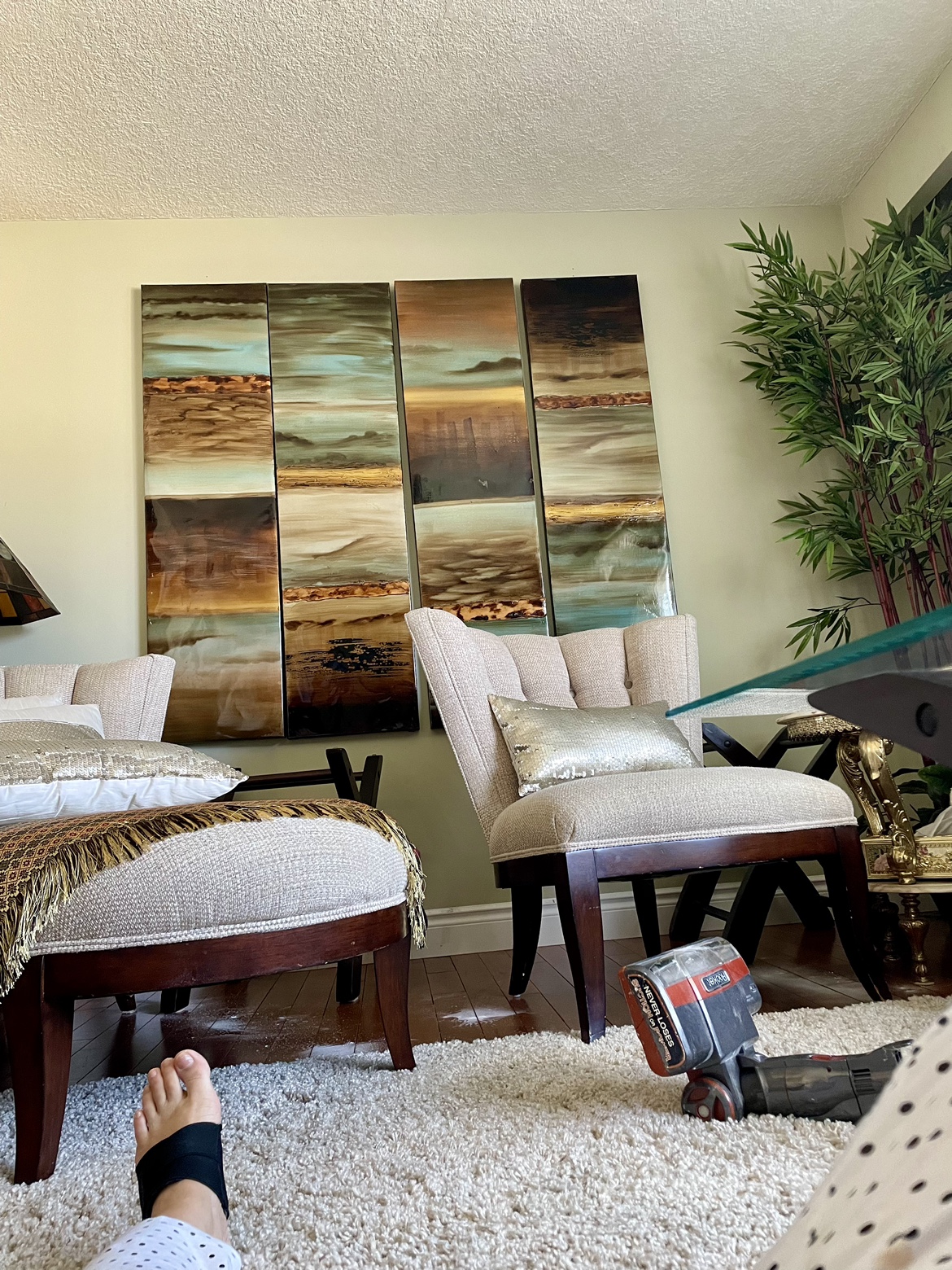 Abstract Art - 4 Panel Set - photo 3