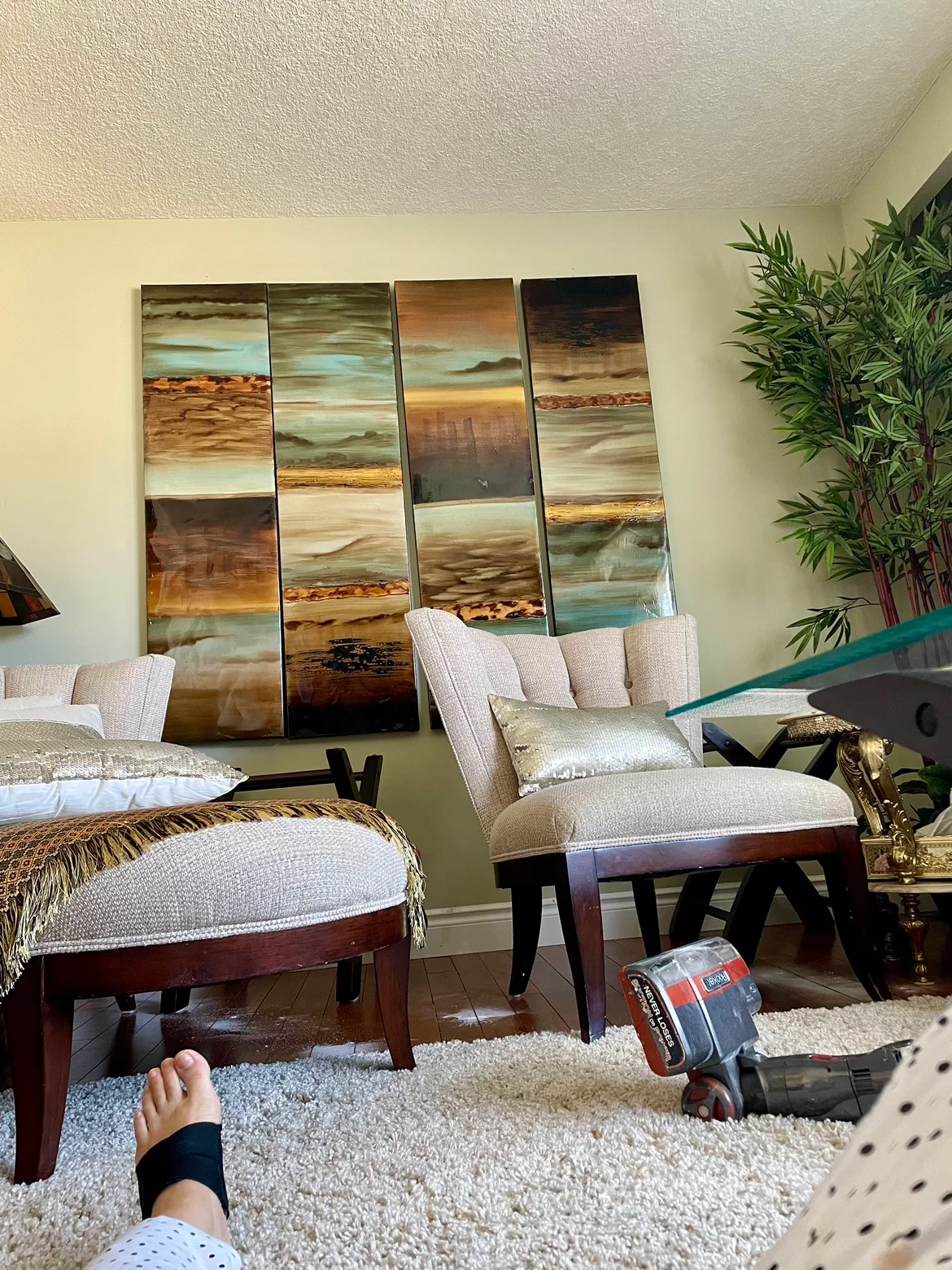 Abstract Art - 4 Panel Set image indicator(3)