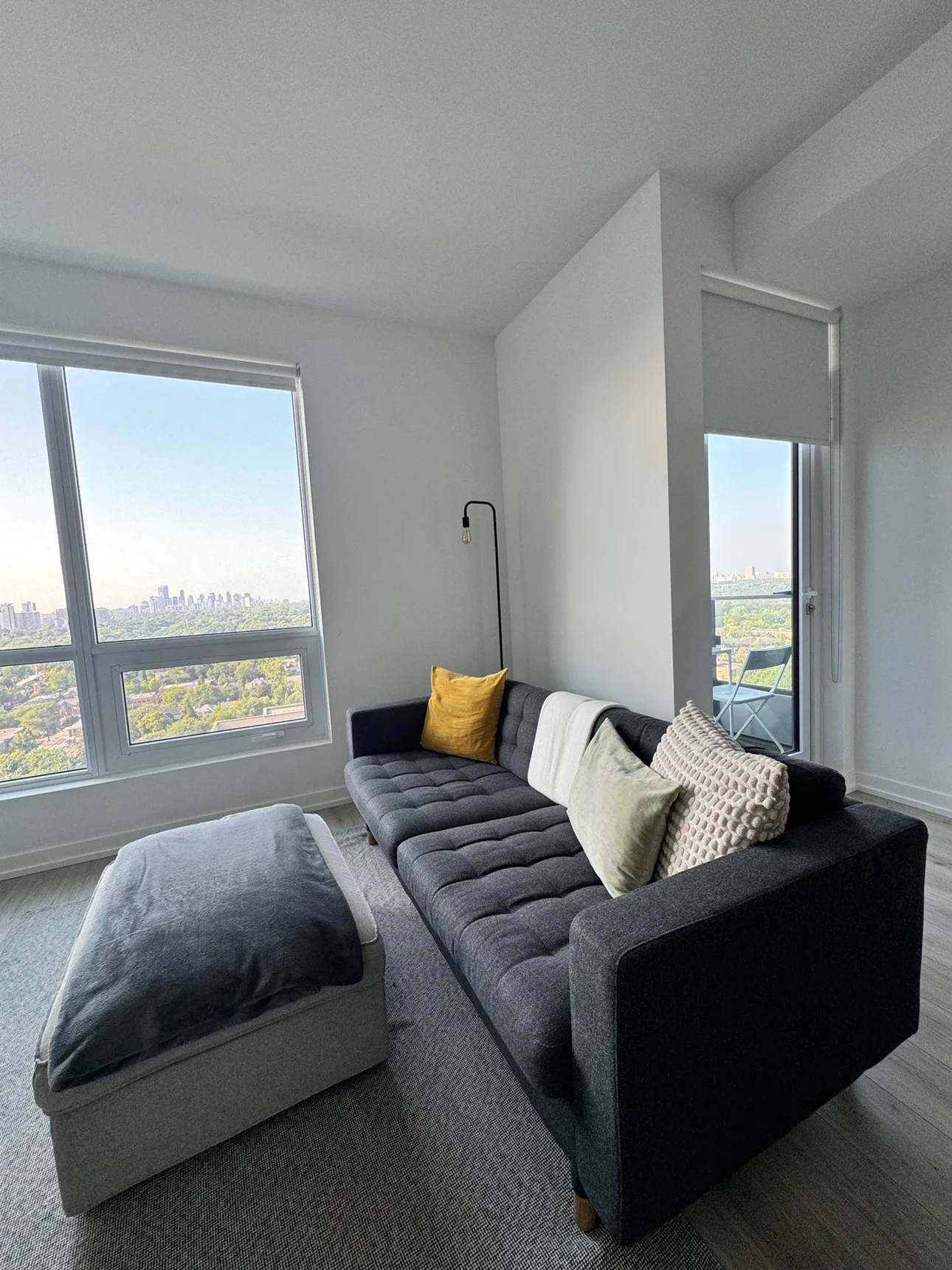 PICKUP TODAY/TOMORROW Grey IKEA sofa $150 image indicator(7)