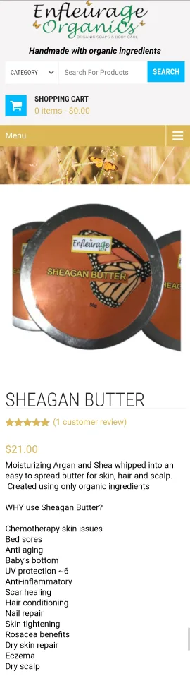 Enfleurage Shea Argan Butter (50g) image indicator(4)