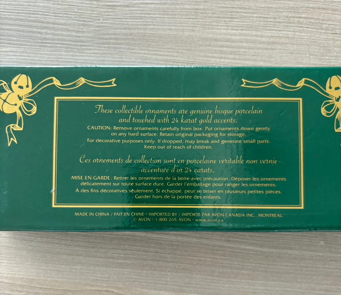 Avon Porcelain Ornament Trio 🆕 image indicator(2)