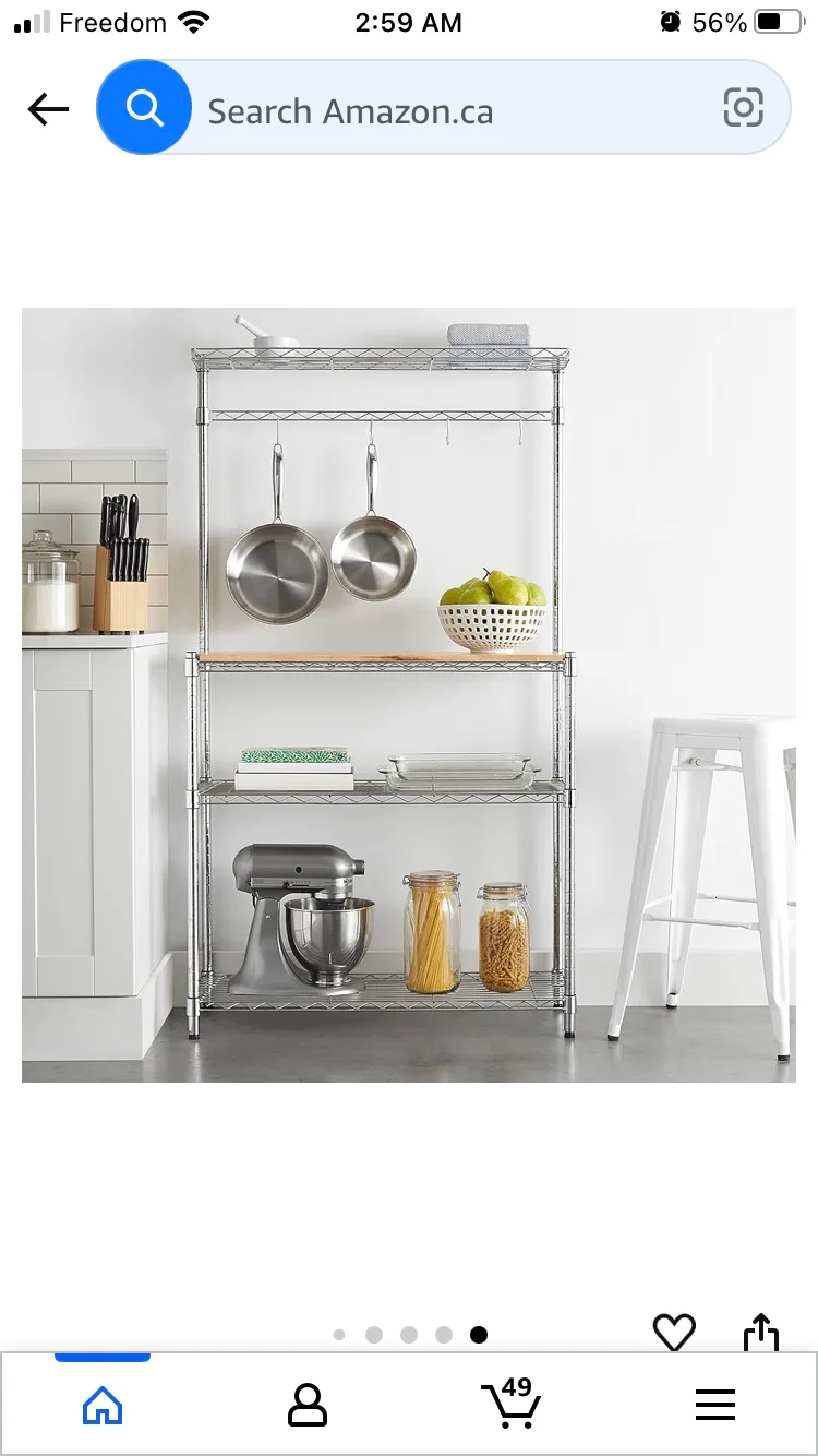 Kitchen Baker's Rack image indicator(8)