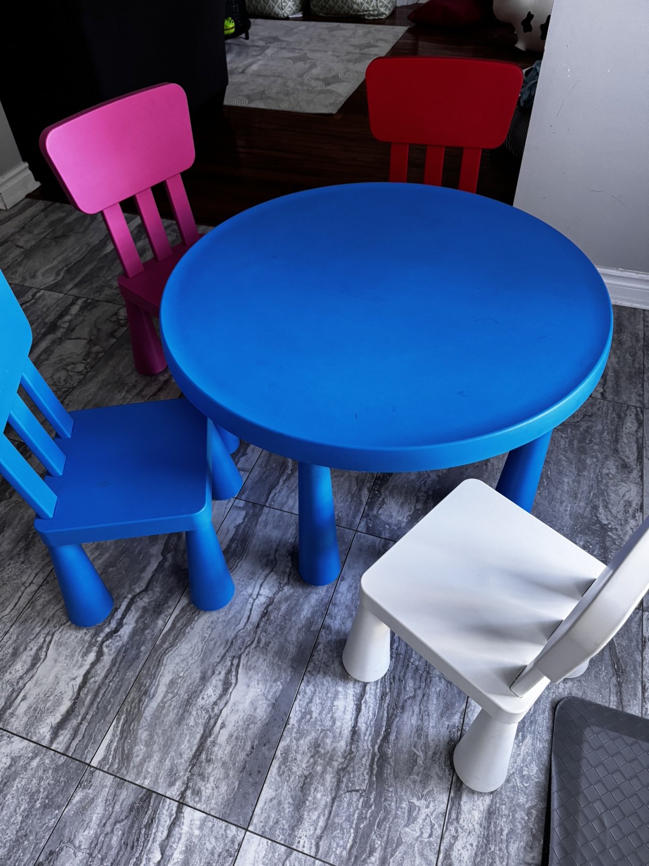 IKEA Kids Table and Chairs - photo 2