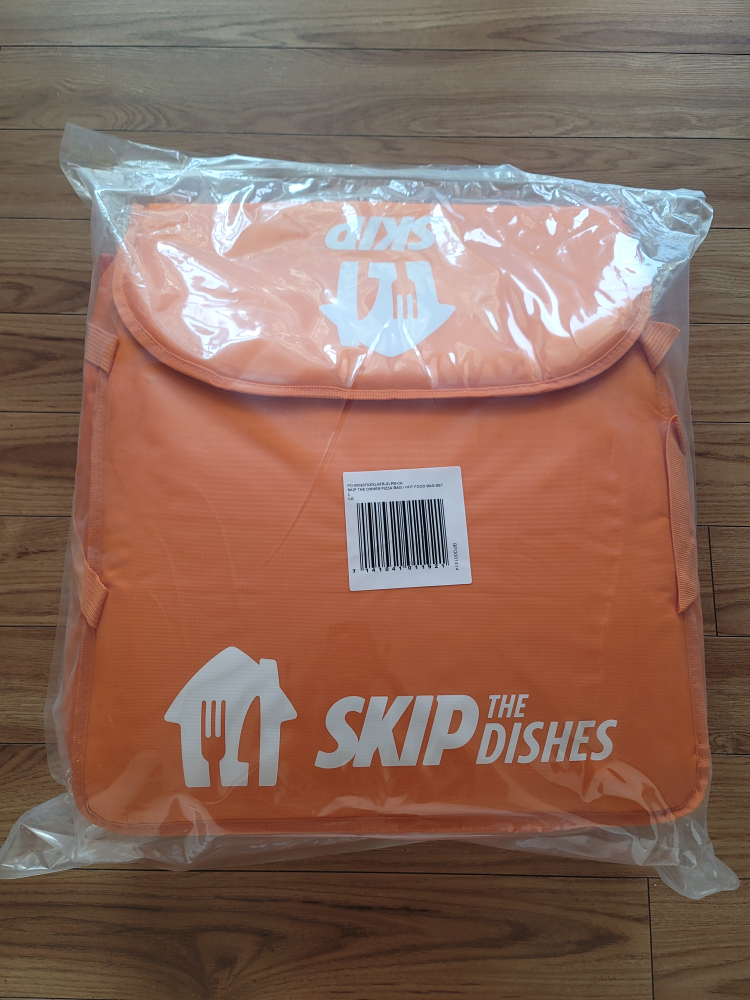 2 SkipTheDishes Delivery Bag