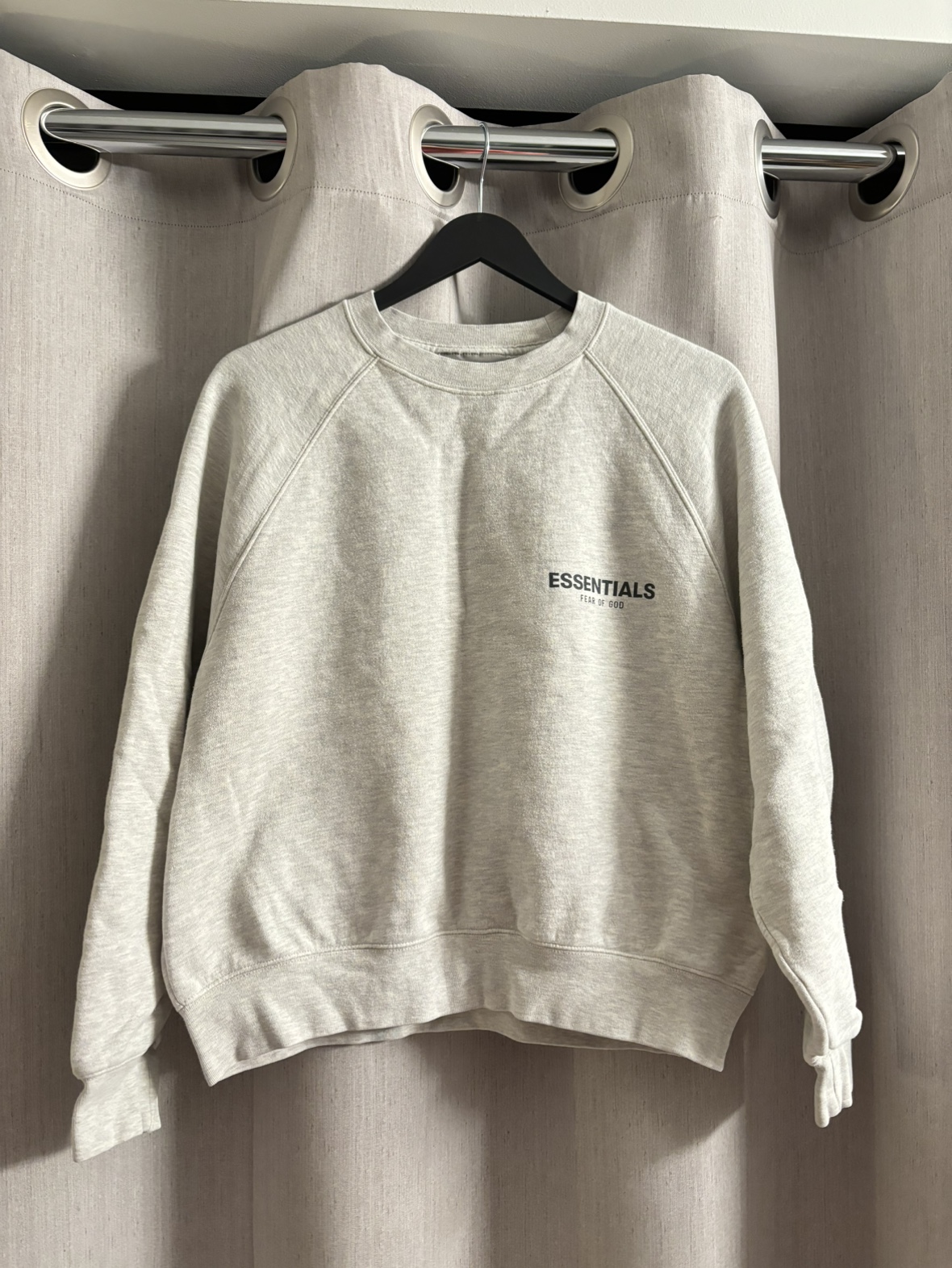 Fear of God ESSENTIALS Off-White Crewneck Sweatshirt
