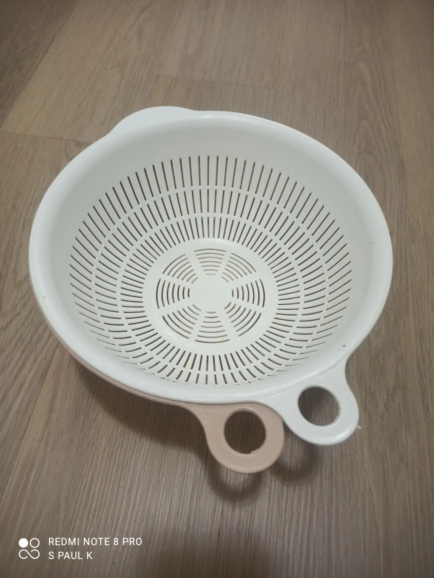 URGENT! 3 items : Colander Set of 2 + 1 New oil splatter screen image indicator(5)